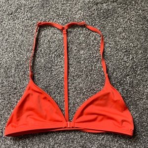 Urban Outfitters orange/red bikini top